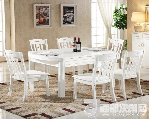 喜歡白色餐桌 但椅子該如何搭配？